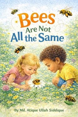 Bees Are Not All the Same - A Calm and Curious Look at Bees for Young Readers