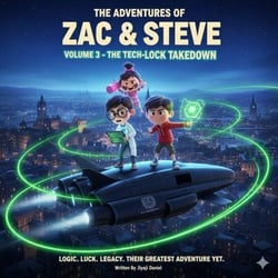 The Tech-Lock Take Down - The Adventures of Zac &amp; Steve, #3