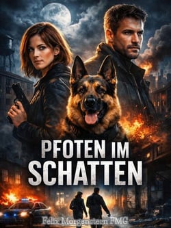 Pfoten im Schatten: Eine K-9-Ermittlungsromanze voller Gefahr