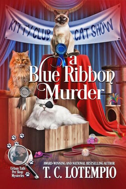 A Blue Ribbon Murder - Urban Tails Pet Shop Mysteries, #6