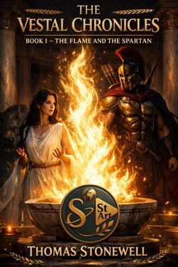 The Flame and the Spartan - VESTAL CHRONICLES, #1