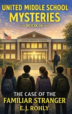 United Middle School Mysteries Book 16 The Case of the Familiar Stranger - United Middle School Mysteries, #16