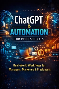 ChatGPT &amp; Automation for Professionals: Real-World Workflows for Managers, Marketers &amp; Freelancers - Future-Proof Your Career, #6