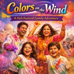 Colors on the Wind: A Holi Festival Family Adventure