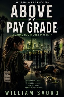 Above My Pay Grade - Jaime Rodriquez Mysteries, #1
