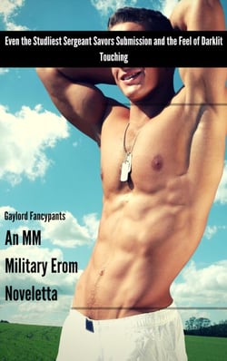 Even the Studliest Sergeant Savors Submission and the Feel of Darklit Touching: An MM Military Erom Noveletta