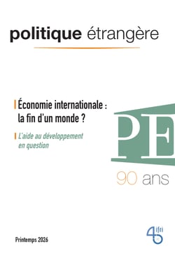 Économie internationale : la fin d’un monde ? - L'aide au développement en question