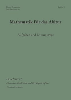Mathematik für das Abitur - Booklet 2