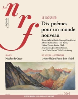 La Nouvelle Revue Française N°664 (mars 2026)