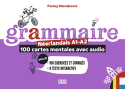Grammaire A1-A2 - Néerlandais : 100 cartes mentales avec audio