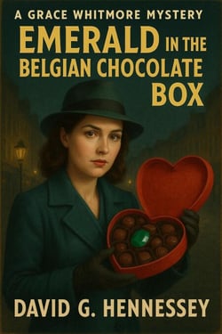Emerald in the Belgian Chocolate Box - Grace Whitmore Mystery, #39