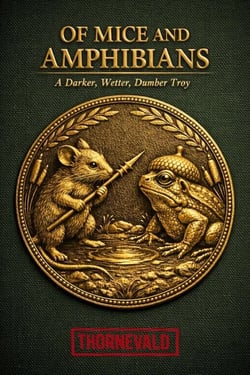 Of Mice and Amphibians - Paper Moth Collection, #5
