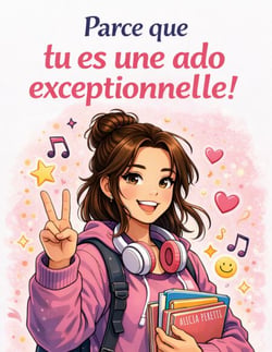 Parce que tu es une ado exceptionnelle - Confiance en soi et estime de soi pour adolescentes - Un guide pour s'affirmer et se respecter