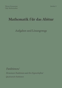 Mathematik für das Abitur - Booklet 3
