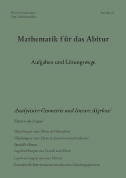 Mathematik für das Abitur - Booklet 24
