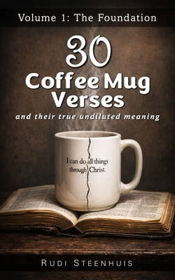 30 Coffee Mug Verses and their True Undiluted Meaning: Volume 1: The Foundation - 30 Coffee Mug Verses, #1
