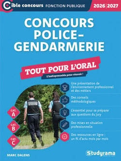 Concours police-gendarmerie  – Tout pour l’oral  – Catégories A, B et C – Édition 2026-2027