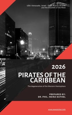 Pirates of the Caribbean and the degeneration of the Western Hemisphere - USA - Venezuela , Israel - Gaza, Russia - Ukraine and the Downfall of the West