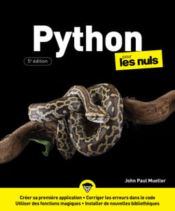Python pour les Nuls - 5e édition, data science, machine learning, IA, intelligence artificielle