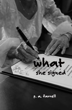 What She Signed