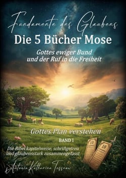 Fundamente des Glaubens: Die 5 Bücher Mose - Gottes ewiger Bund und der Ruf in die Freiheit - Gottes Plan verstehen BAND I: Die Bibel kapitelweise, schriftgetreu und glaubensstark zusammengefasst
