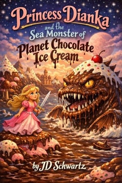 Princess Dianka and the Sea Monster of Planet Chocolate Ice Cream
