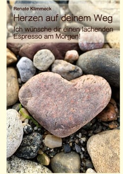 Herzen auf deinem Weg - Ich wünsche dir einen lachenden Espresso am Morgen!
