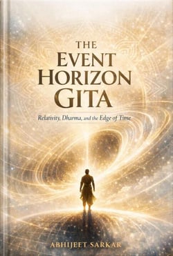 The Event Horizon Gita: Relativity, Dharma, and the Edge of Time