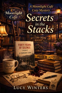 Secrets in the Stacks - The Moonlight Café Mysteries, #6