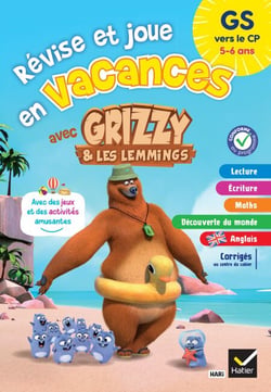 Cahier de vacances Grizzy et les lemmings - GS vers le CP