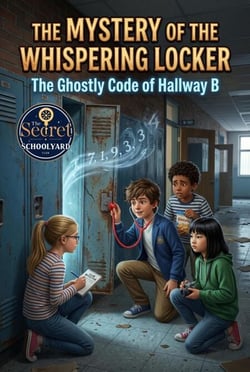 The Mystery of the Whispering Locker : The Ghostly Code of Hallway B - The Secret Schoolyard Club, #2