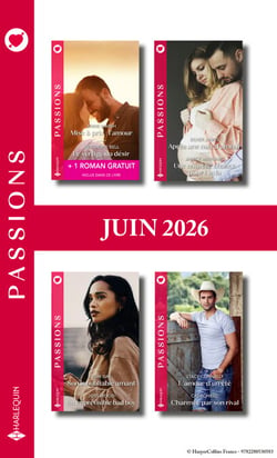 Pack mensuel Passions - 8 romans + 1 titre gratuit (Juin 2026)