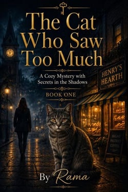 The Cat Who Saw Too Much  A Cozy Mystery with Secrets in the Shadows  Book One - A Cozy Mystery with Secrets in the Shadows  Book One, #1