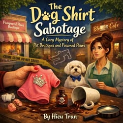 The dog shirt Sabotage: A Cozy Mystery of Pet Boutiques and Poisoned Pours