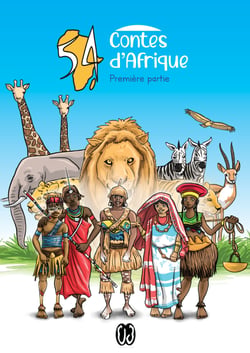 54 CONTES D'AFRIQUE - UN VOYAGE ILLUSTRE A TRAVERS 27 PAYS D'AFRIQUES