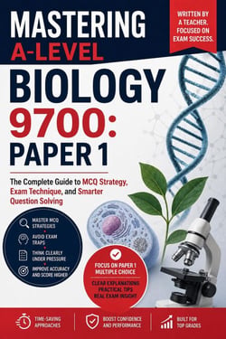Mastering A-Level Biology 9700: Paper 1 The Complete Guide to MCQ Strategy, Exam Technique, and Smarter Question Solving - Mastering A-Level Biology, #1