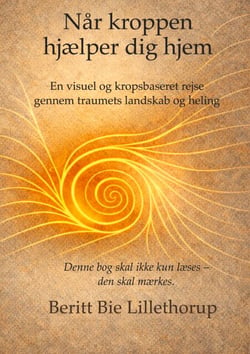 Når kroppen hjælper dig hjem - En visuel og kropsbaseret rejse gennem traumets landskab og heling. Denne bog skal ikke læses - den skal mærkes.