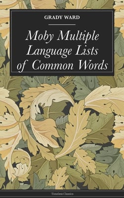Moby Multiple Language Lists of Common Words