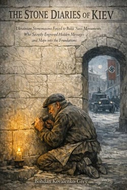 THE STONE DIARIES OF KIEV: Ukrainian Stonemasons Forced to Build Nazi Monuments Who Secretly Engraved Hidden Messages and Maps into the Foundations