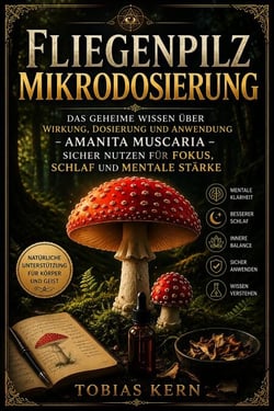 Fliegenpilz Mikrodosierung: Das geheime Wissen über Wirkung, Dosierung und Anwendung – Amanita muscaria sicher nutzen für Fokus, Schlaf und mentale Stärke - Verborgene Natur – Mythos, Wissen und Geschichte, #3