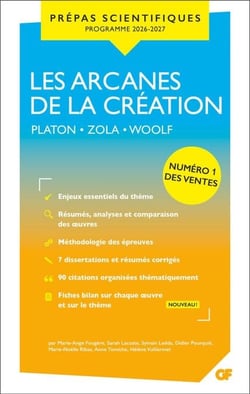 Les arcanes de la création - Prépas scientifiques 2026-2027