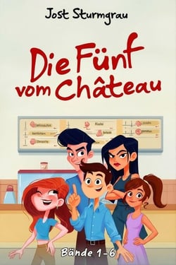 Die Fünf vom Château: Die Gestrandeten Sammelband (Bände 1–6) - Die Gestrandeten