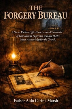 THE FORGERY BUREAU : A Secret Vatican Office That Produced Thousands of Fake Identity Papers for Jews and POWs — Never Acknowledged by the Church