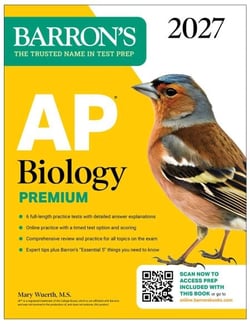 AP Biology Premium, 2027: Prep Book with 6 Practice Tests + Comprehensive Review + Online Practice (Barron's AP Prep)