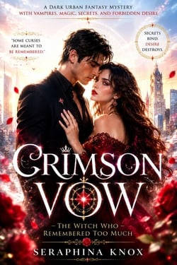 Crimson Vow -The Witch Who Remembered Too Much: A Dark Urban Fantasy Mystery with Vampires, Magic, Secrets, and Forbidden Desire