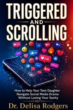 Triggered and Scrolling: How to Help Your Teen Daughter Navigate Social Media Drama Without Losing Your Sanity