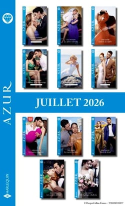 Pack mensuel Azur - 11 romans + 1 titre gratuit (Juillet 2026)