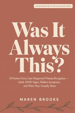 Was It Always This?: 30 Stories Every Late-Diagnosed Woman Recognizes — Adult ADHD Signs, Hidden Symptoms, and What They Actually Mean
