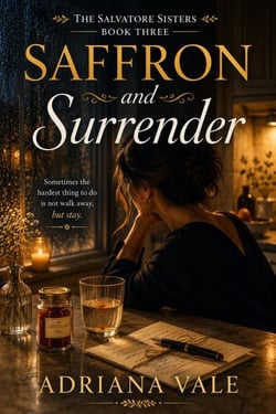 Saffron and Surrender : A Second-Chance Romance About the Woman Who Left and the Twenty-One Years She Couldn't Outrun - The Salvatore Sisters Series, #3