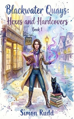 Hexes &amp; Hardcovers - Blackwater Quay Mysteries, #1